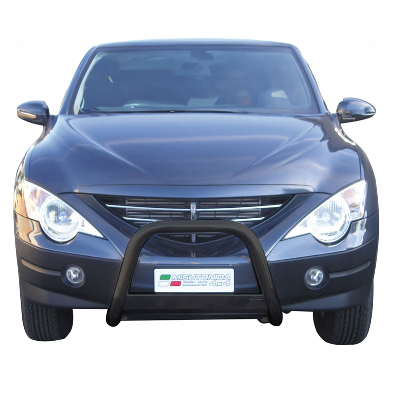 Frontbügel Frontschutzbügel für Ssangyong Actyon Sports 2007-2012 ø63 Schwarz