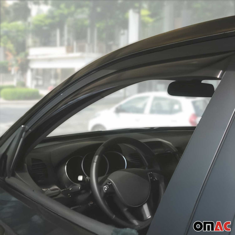 Windabweiser Regenabweiser für Kia Sorento 2009-2013 Dunkel Acryl 2tlg