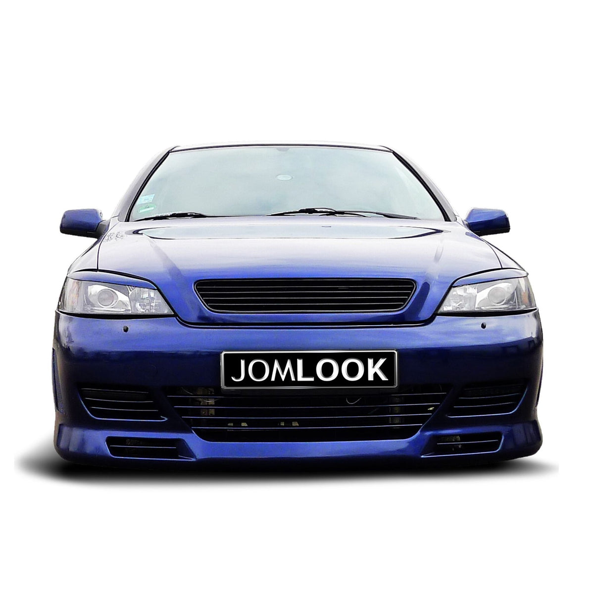 JOM Kühlergrill Kühlergitter für Opel Astra G Schwarz ohne Emblem ABS