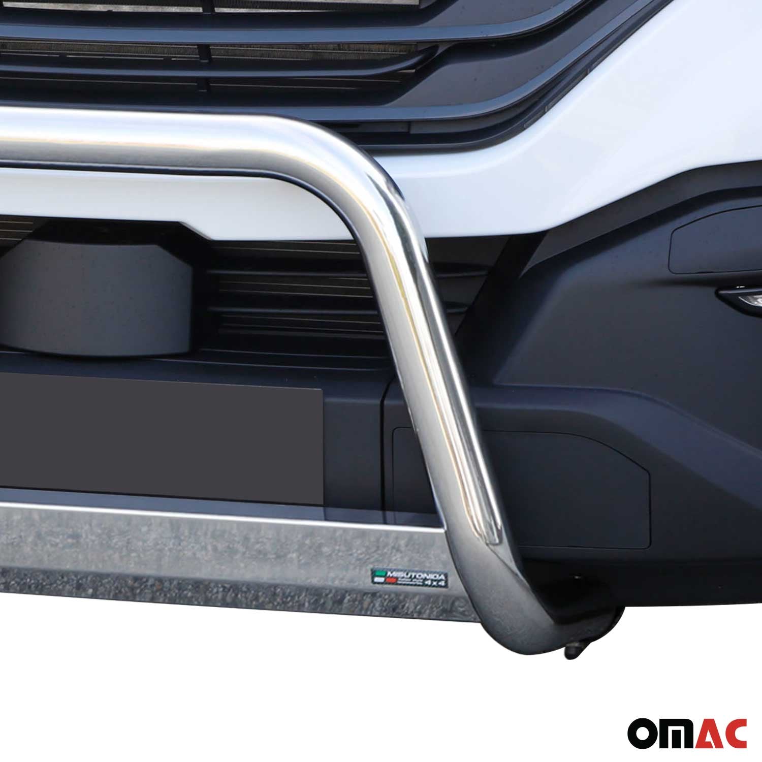 Frontbügel Frontschutzbügel für Iveco Daily ab 2024 ø63mm Stahl Silber Schutz