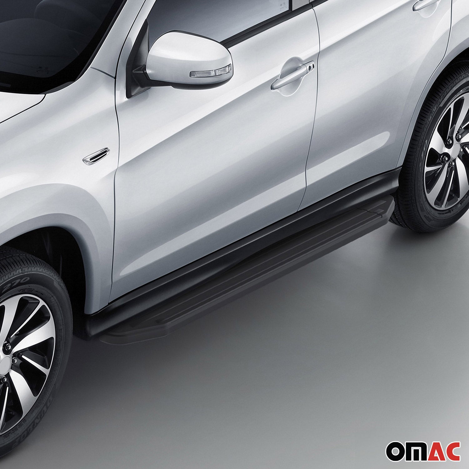 Trittbretter Seitenschweller für Mitsubishi Outlander 2007-2015 ABE Alu