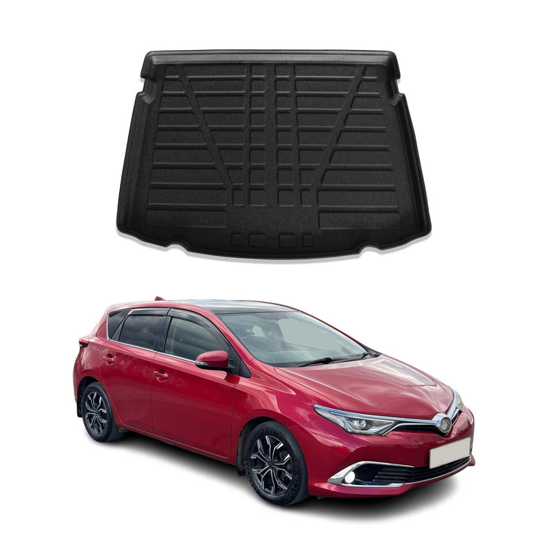 Kofferraumwanne Laderaumwanne für Toyota Auris 2012-2015 Schrägheck Gummi TPE
