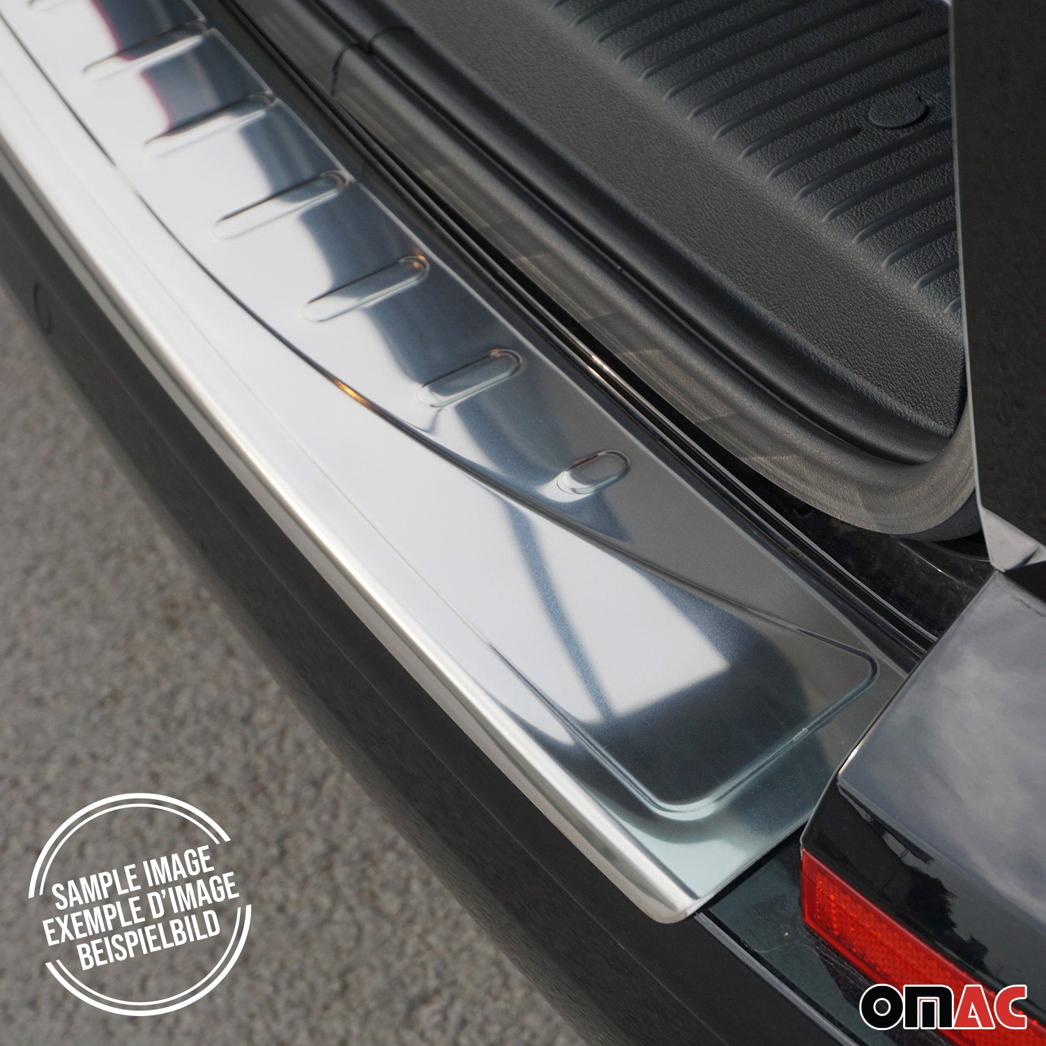 Ladekantenschutz Stoßstange für VW Golf Sportsvan mk7 2012-2019 Edelstahl Chrom