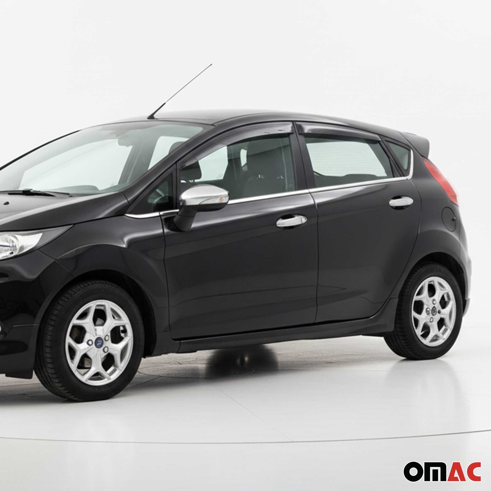Fensterleisten Zierleisten für Ford Fiesta 2008-2017 Edelstahl Chrom 6tlg