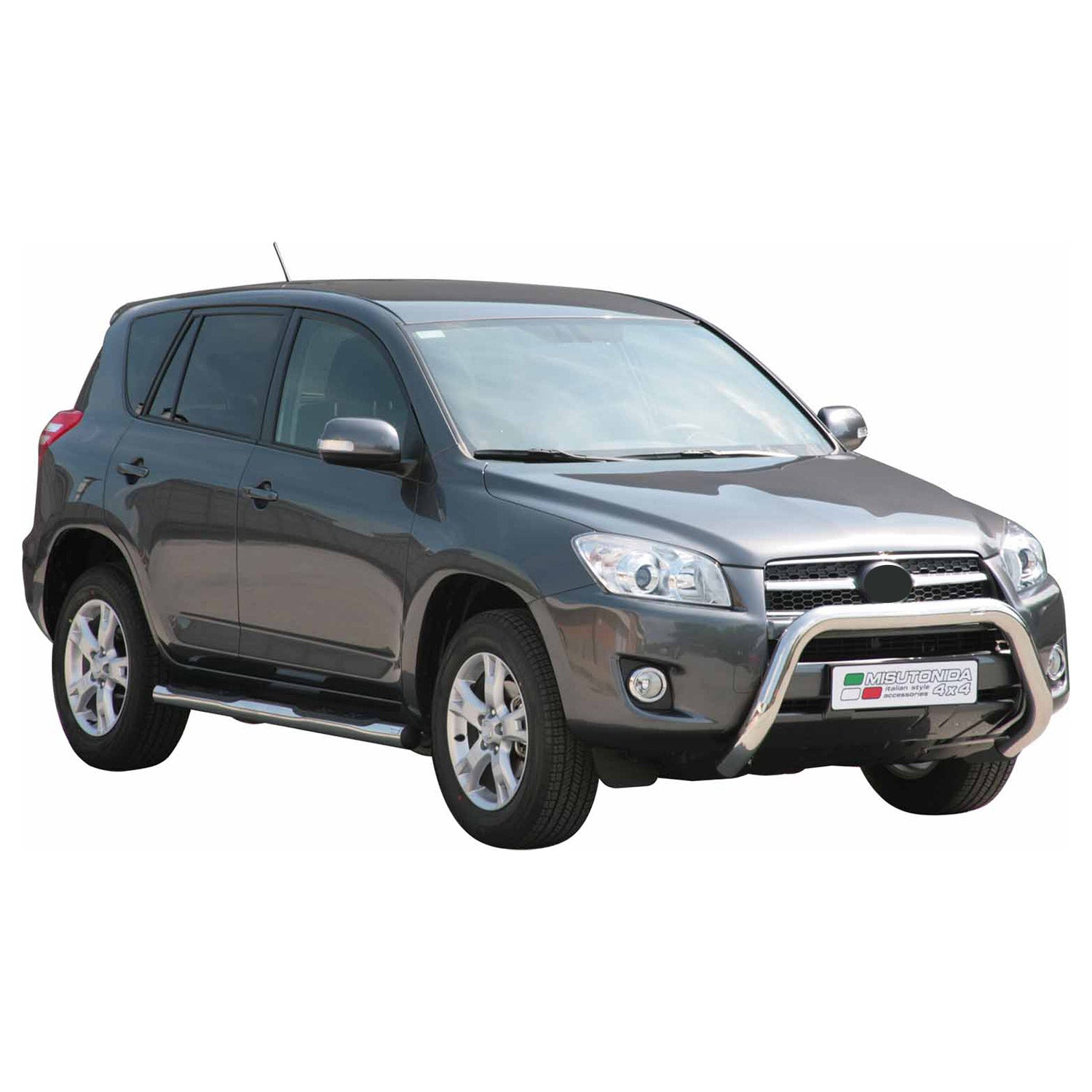 Frontbügel Frontschutzbügel für Toyota RAV4 XA30 2009-2010 ø76mm Stahl Silber