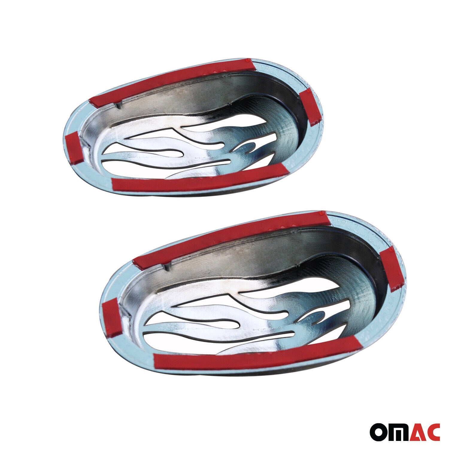 Blinkerrahmen Signalblende Seitenblinker für Opel Corsa C 2000-2006 Chrom ABS 2x