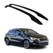 Dachreling Relingträger für DS DS4 2011-2018 5-Tür Aluminium Schwarz 2x