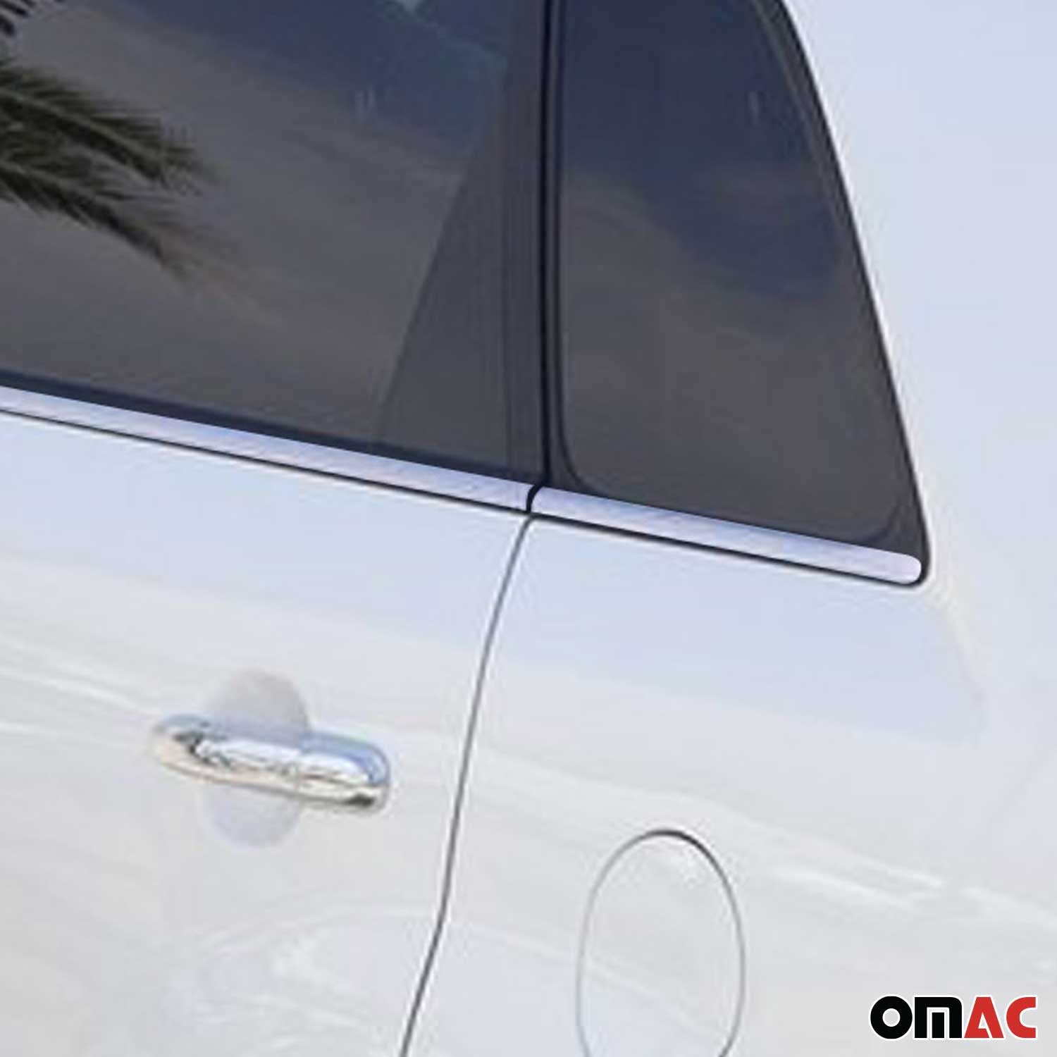 Fensterleisten Zierleisten für Kia Sorento 2009-2016 Edelstahl Chrome Gebürstet