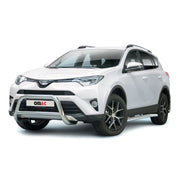 Frontbügel Schutz Frontschutzbügel für Toyota RAV4 2015-2018 Stahl ABE Silber