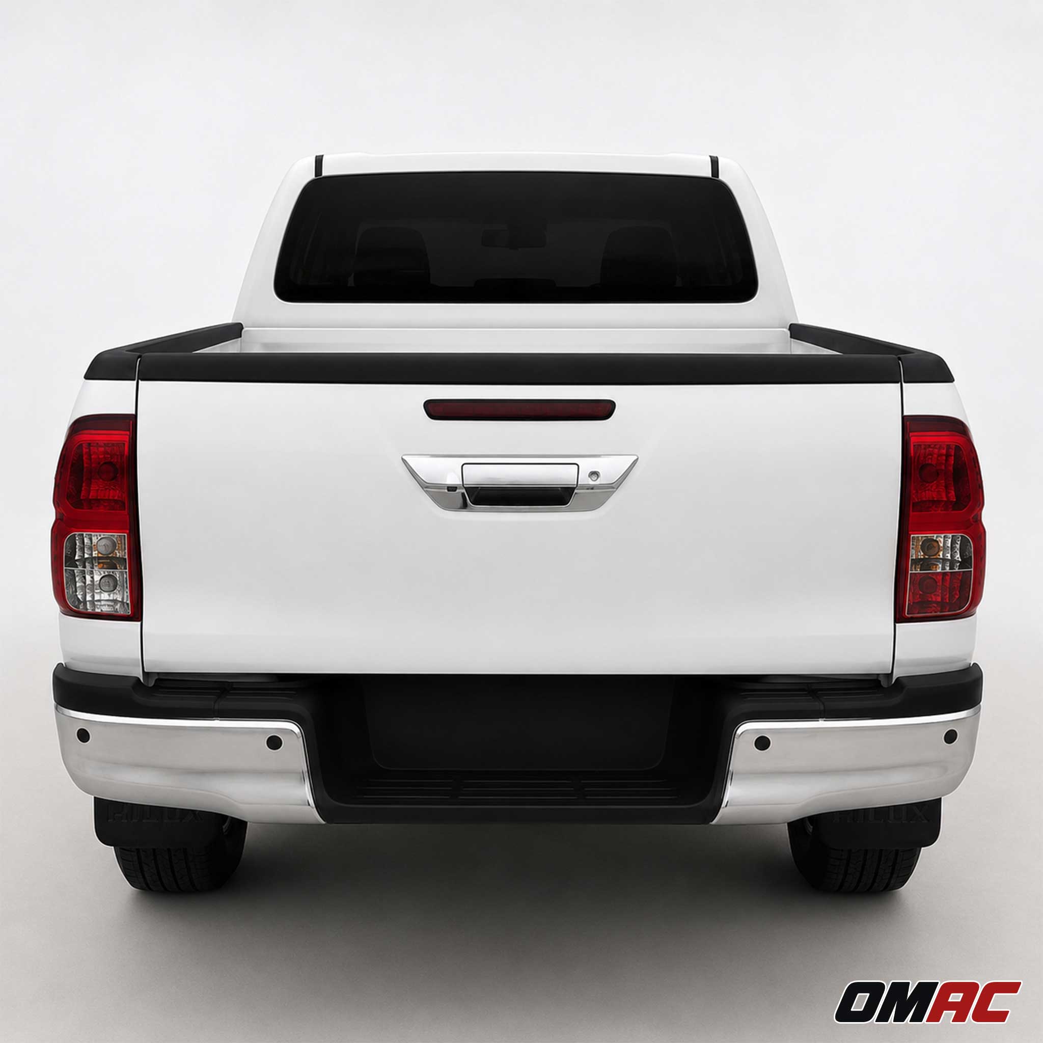 Heckklappenschutz Schutzleiste für Toyota Hilux VIII 2021-2026 Facelift ABS 3tlg
