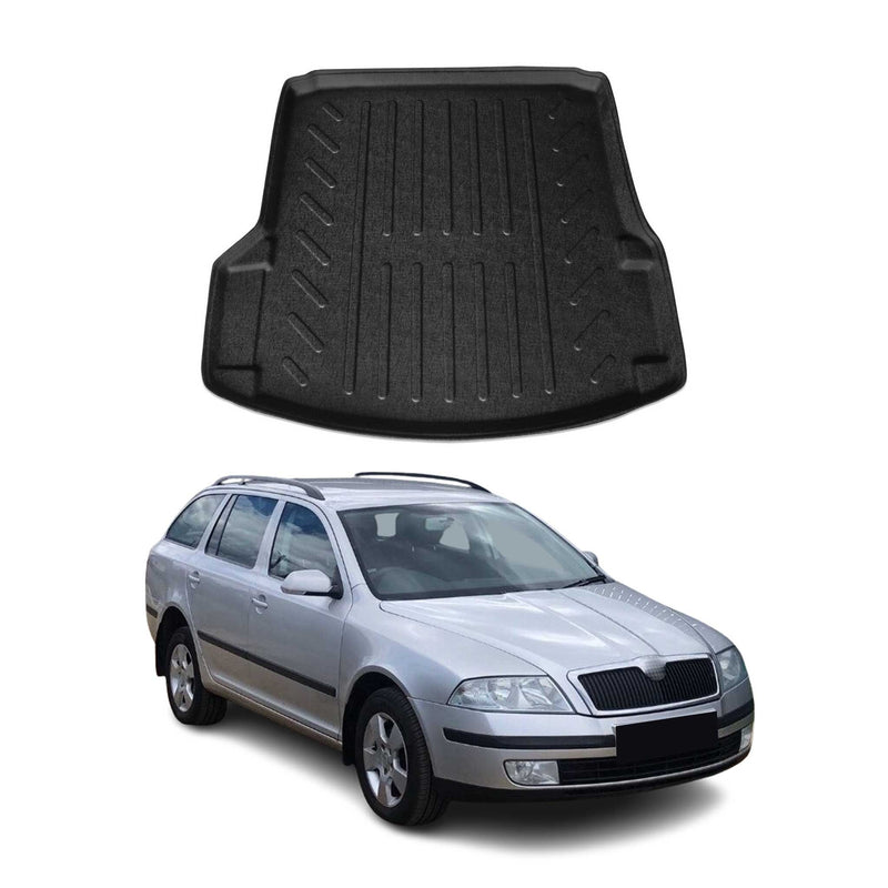 Kofferraumwanne Laderaumwanne für Skoda Octavia 2009-2013 Kombi Gummi TPE