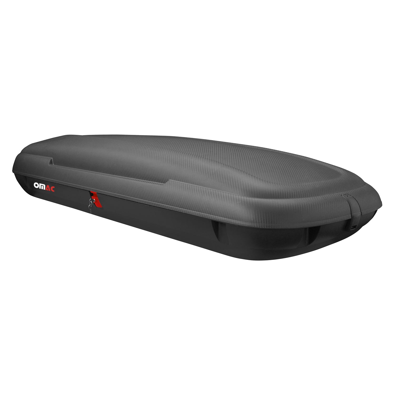 OMAC Dachbox Dachkoffer Gepäckbox 480 Liter Carbonlook Abschließbar Autobox