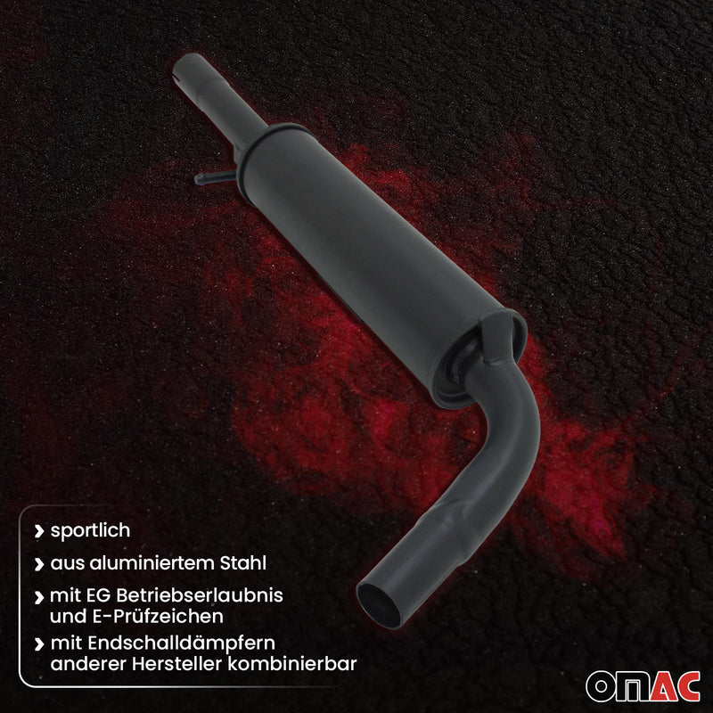 NOVUS Sport Vorschalldämpfer für Audi A3 Seat Leon VW Golf 4 New Beetle mit EG