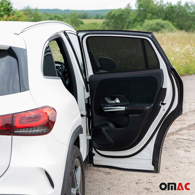 Sonnenschutz Blenden für Mercedes GLA H247 2020-2025 hintere Türen 2tlg