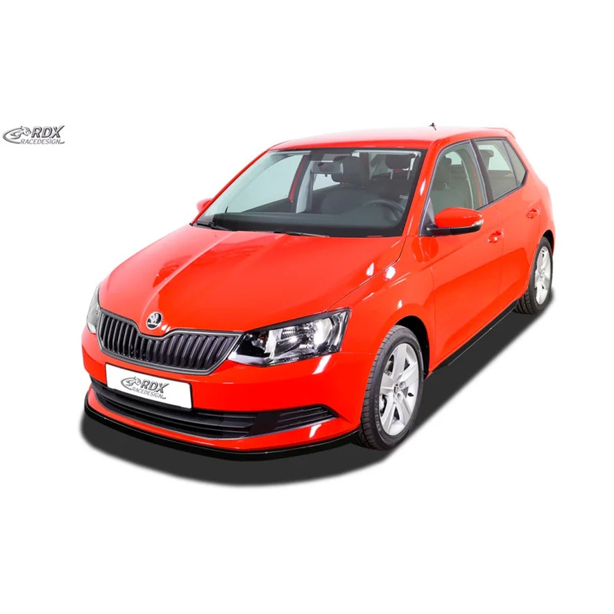 RDX Frontspoiler für Skoda Fabia III NJ 2014-2018 ABS Schwarz TÜV