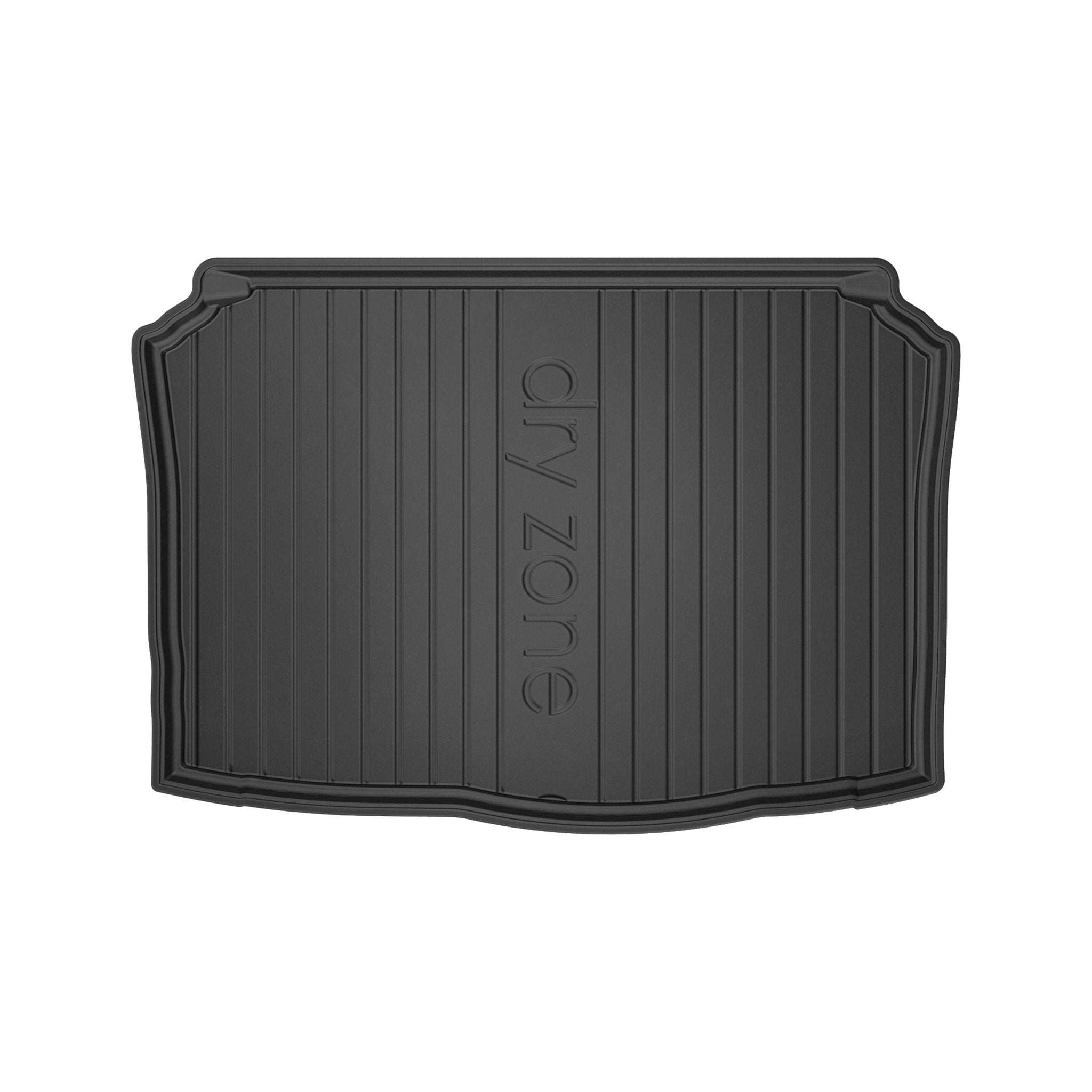 Kofferraummatte Laderaumwanne für Skoda Fabia I Schrägheck 1999-2008 TPE Schwarz