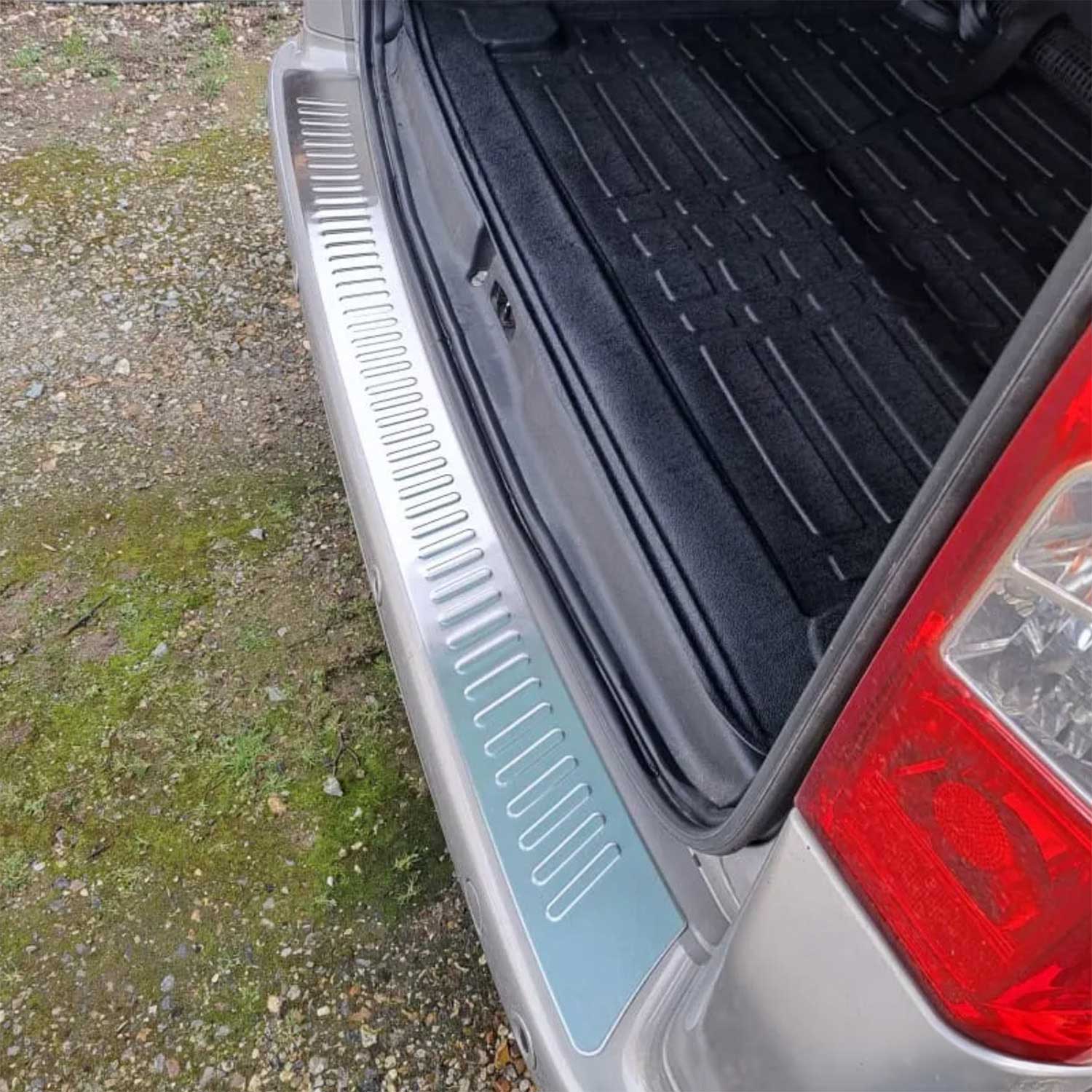 Ladekantenschutz Stoßstange für Peugeot Partner Tepee 2008-2018 Chrom Gebürstet