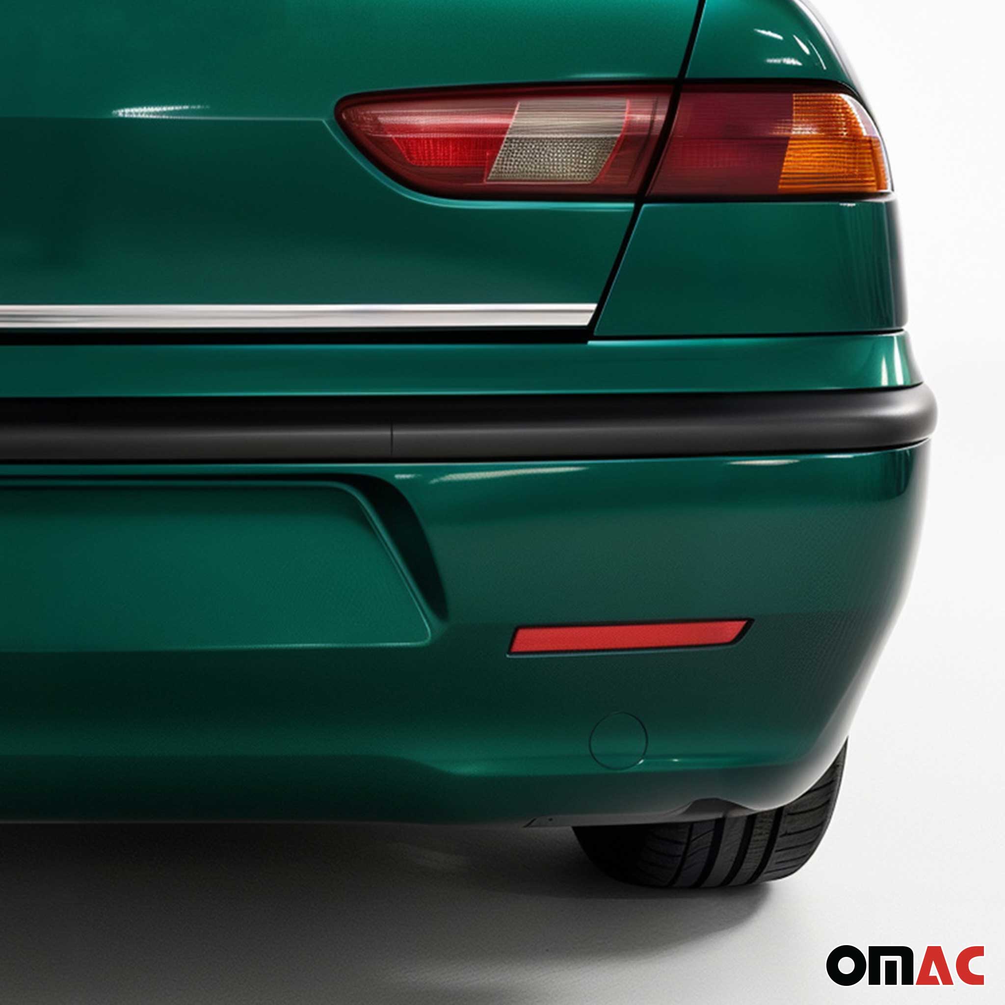 Kofferraumleiste Heckleiste für Alfa Romeo 156 1997-2005 Untere Edelstahl Chrom