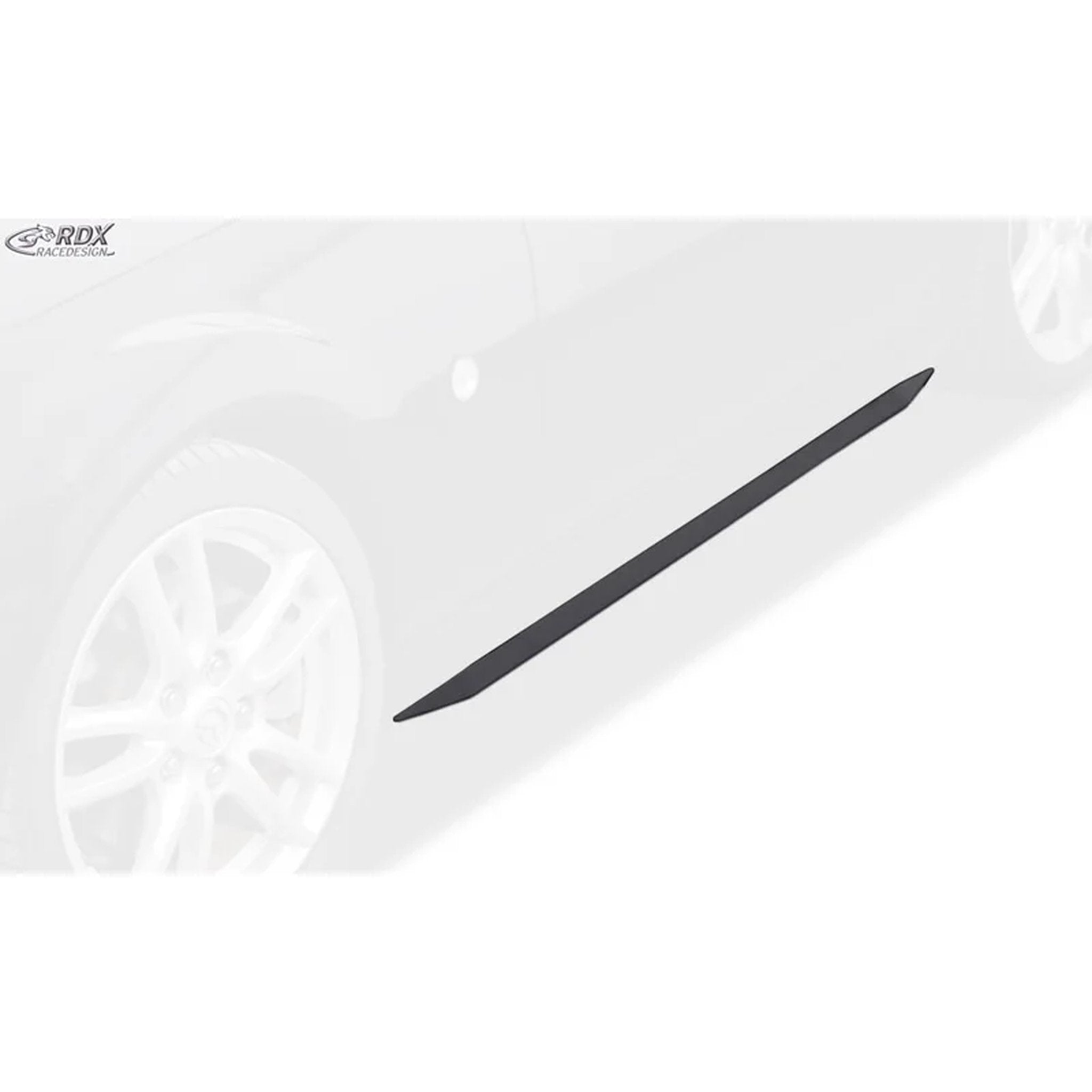 RDX Seitenschweller 'Slim' für Mazda MX5 NC 2005-2008 ABS Schwarz 2er-Set TÜV