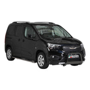 Frontbügel Frontschutzbügel für Opel Combo E 2019-26 ø63mm Stahl Schwarz Schutz