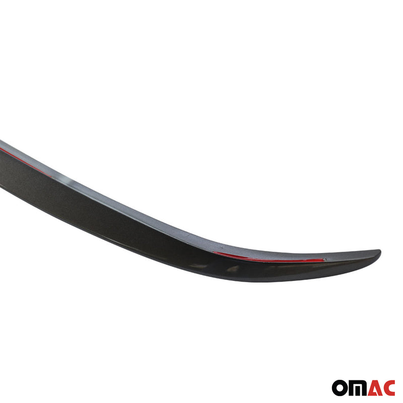 Heckspoiler Heckflügel für Fiat Tipo 2015-2025 Limo Schrägheck Lackiert Grau