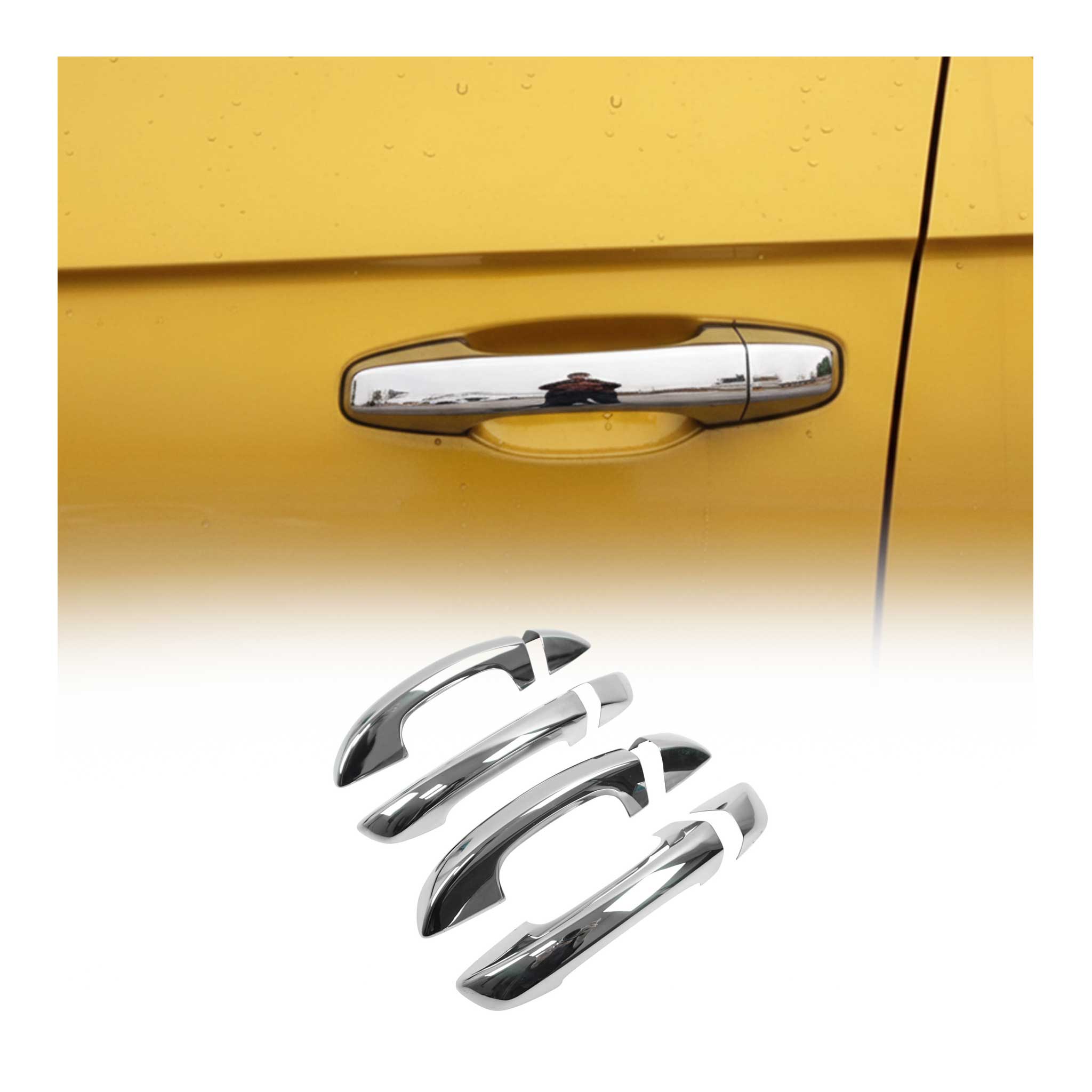 Chrom Türgriff Blende für Skoda Superb II 2008-2015 4Tür Edelstahl 8tlg