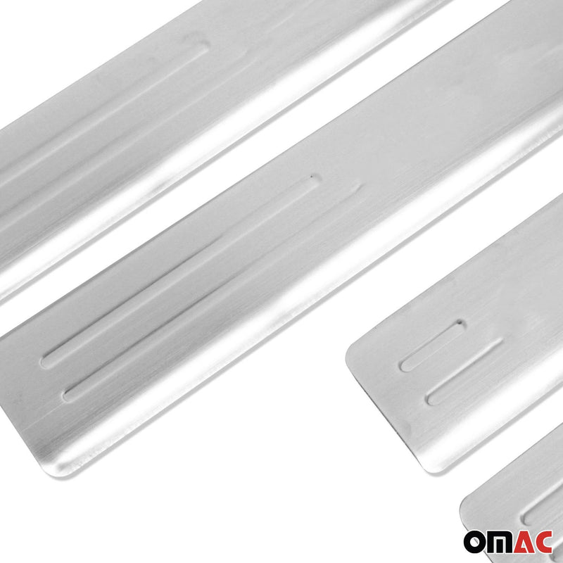 Door sills door sill edition for Seat Mii 2011-2021 stainless steel silver 4x