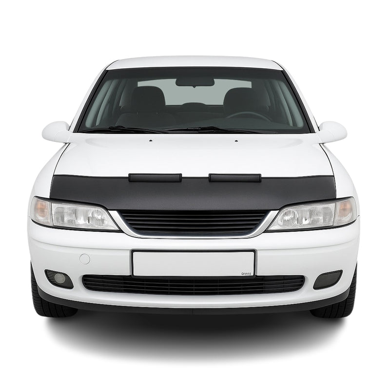 Haubenbra Steinschlagschutz Bonnet Bra für Opel Vectra B 1995-2003 Schwarz Halb