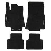 Velours Fußmatten für Mercedes-Benz A-Klasse W169 2004-2012 Schwarz 4 teile