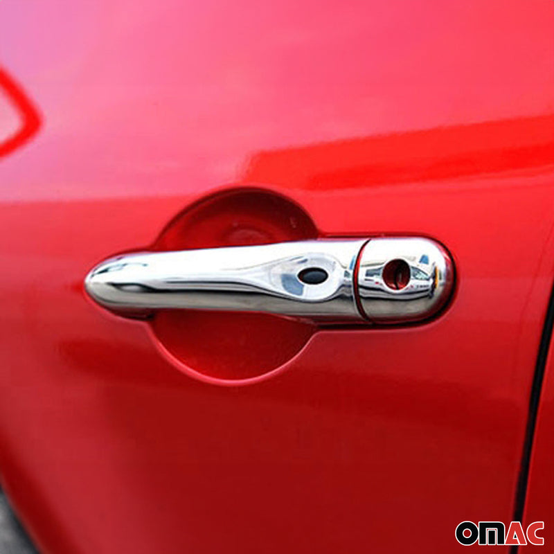 Door handle cover chrome for Renault Clio 2012-2019 2-door stainless steel 4x