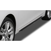 RDX Seitenschweller für Opel Corsa C 2000-2006 ABS Schwarz glänzend
