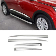 Seitentürleiste Türschutzleiste für Peugeot 3008 Active P84 2016-2024 Chrom 4x