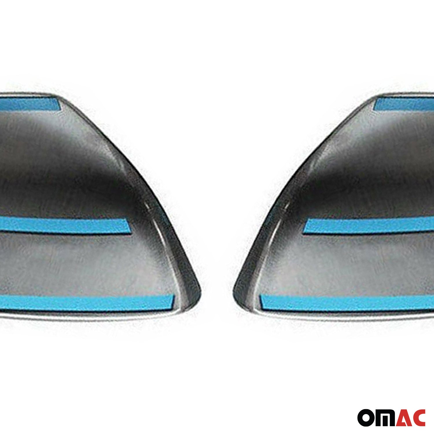 Spiegelkappen für Toyota Land Cruiser Prado J150 2009-2023 Chrom Gebürstet 2x
