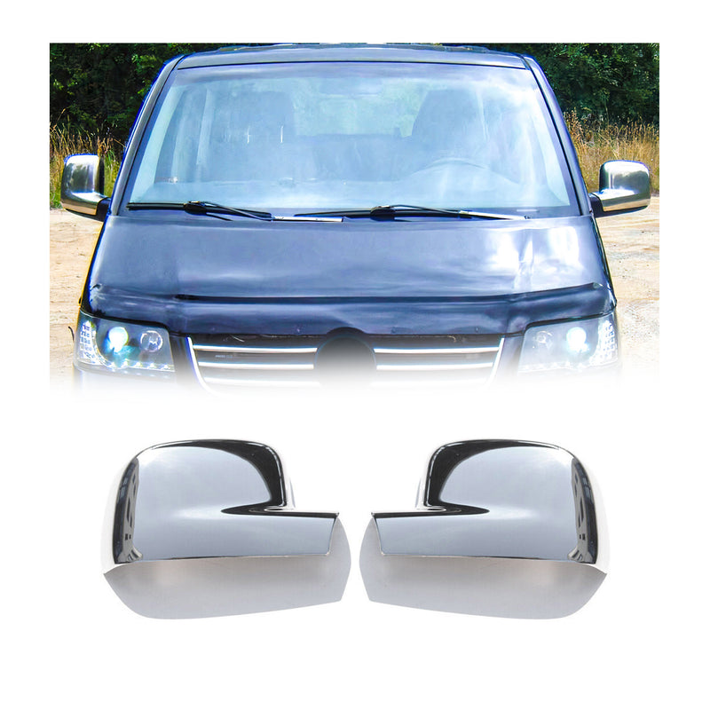 Spiegelabdeckung Spiegelkappen für VW T5 Caravelle V 2003-2010 Chrom