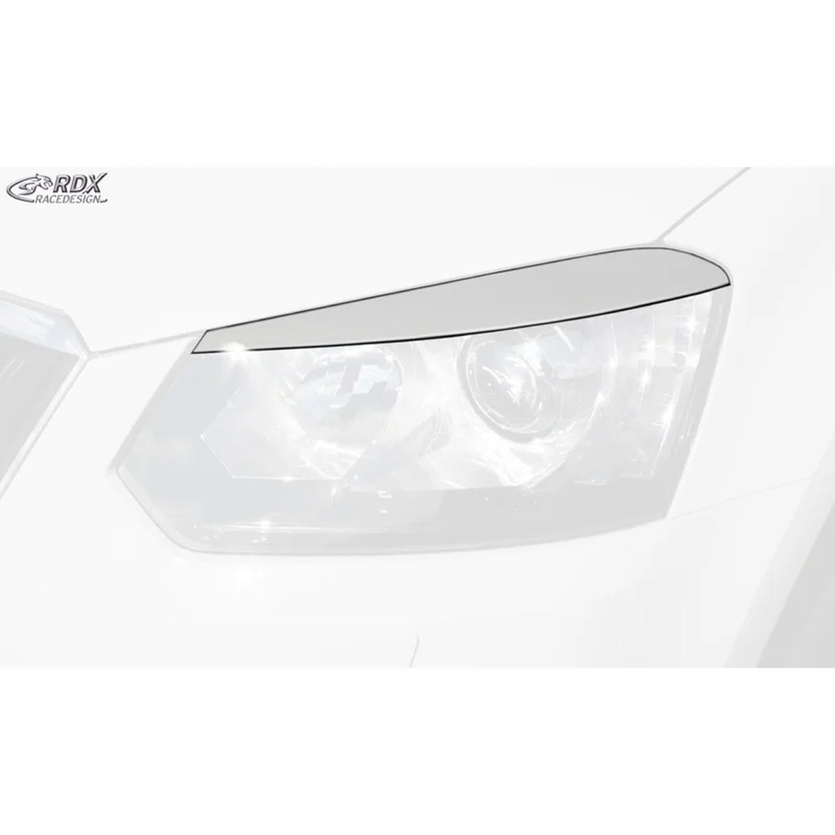 RDX Scheinwerferblenden für Skoda Yeti 2014- ABS TÜV