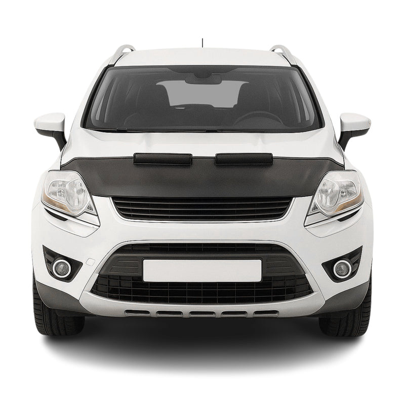 Haubenbra Steinschlagschutz Bonnet Bra für Ford Kuga 2008-2013 Schwarz Halb