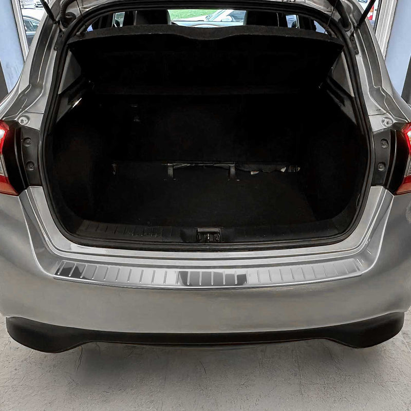 Ladekantenschutz Stoßstangenschutz für Nissan Pulsar C13 2016-25 Edelstahl Chrom