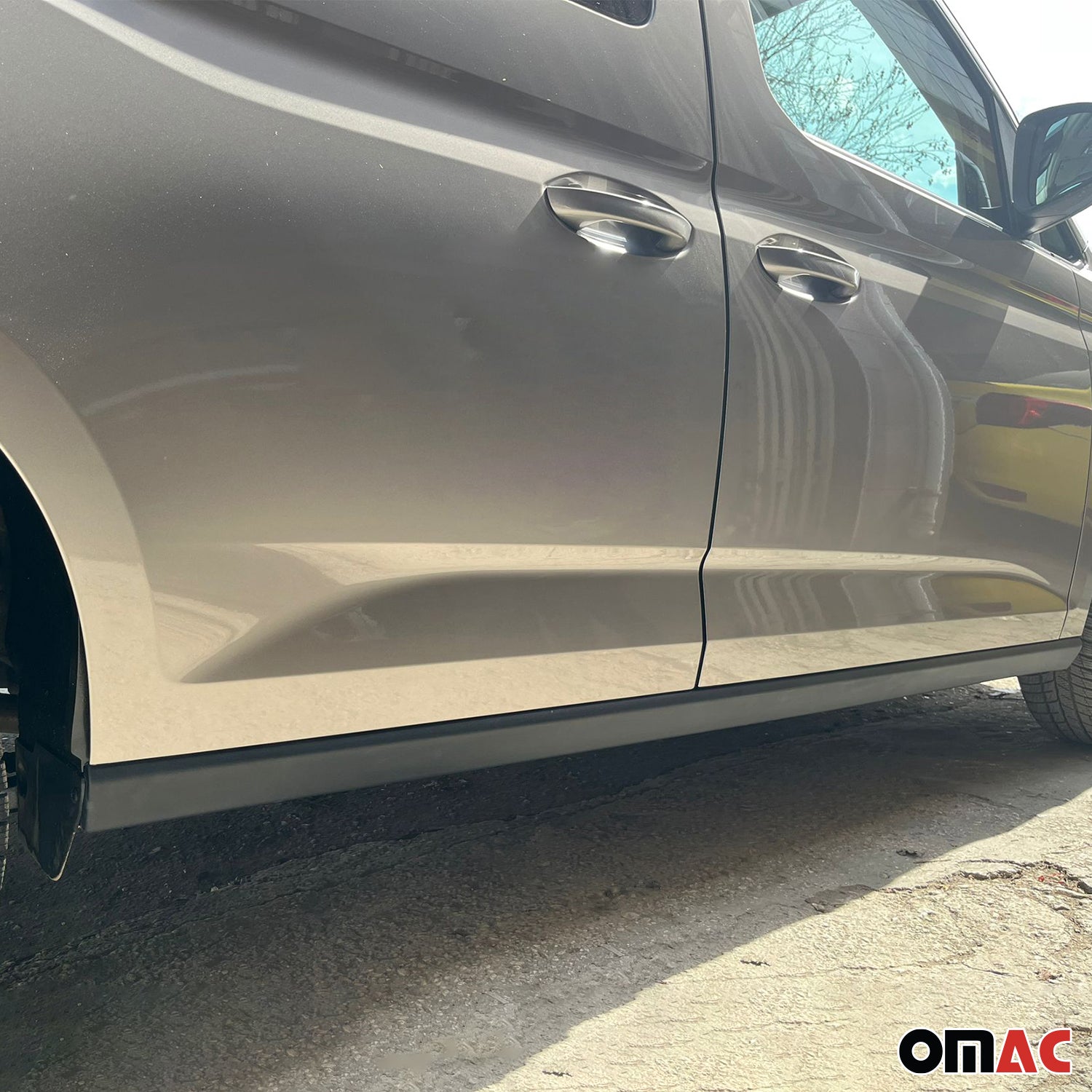 Seitenschweller Side Skirts für VW Caddy 5 2020-2026 Kunststoff L1 Schwarz 2 tlg