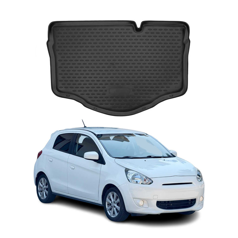 Kofferraummatte Kofferraumwanne für Mitsubishi Space Star 2012-2016 Gummi TPE