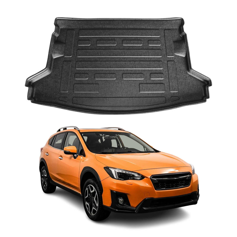 Kofferraumwanne Laderaumwanne für Subaru XV 2012-2025 Gummi TPE Schwarz