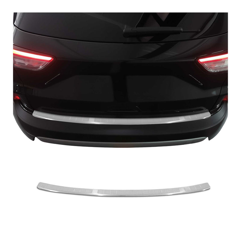 Ladekantenschutz Stoßstangenschutz für Ford Kuga 3 2019-2025 Edelstahl Gebürstet