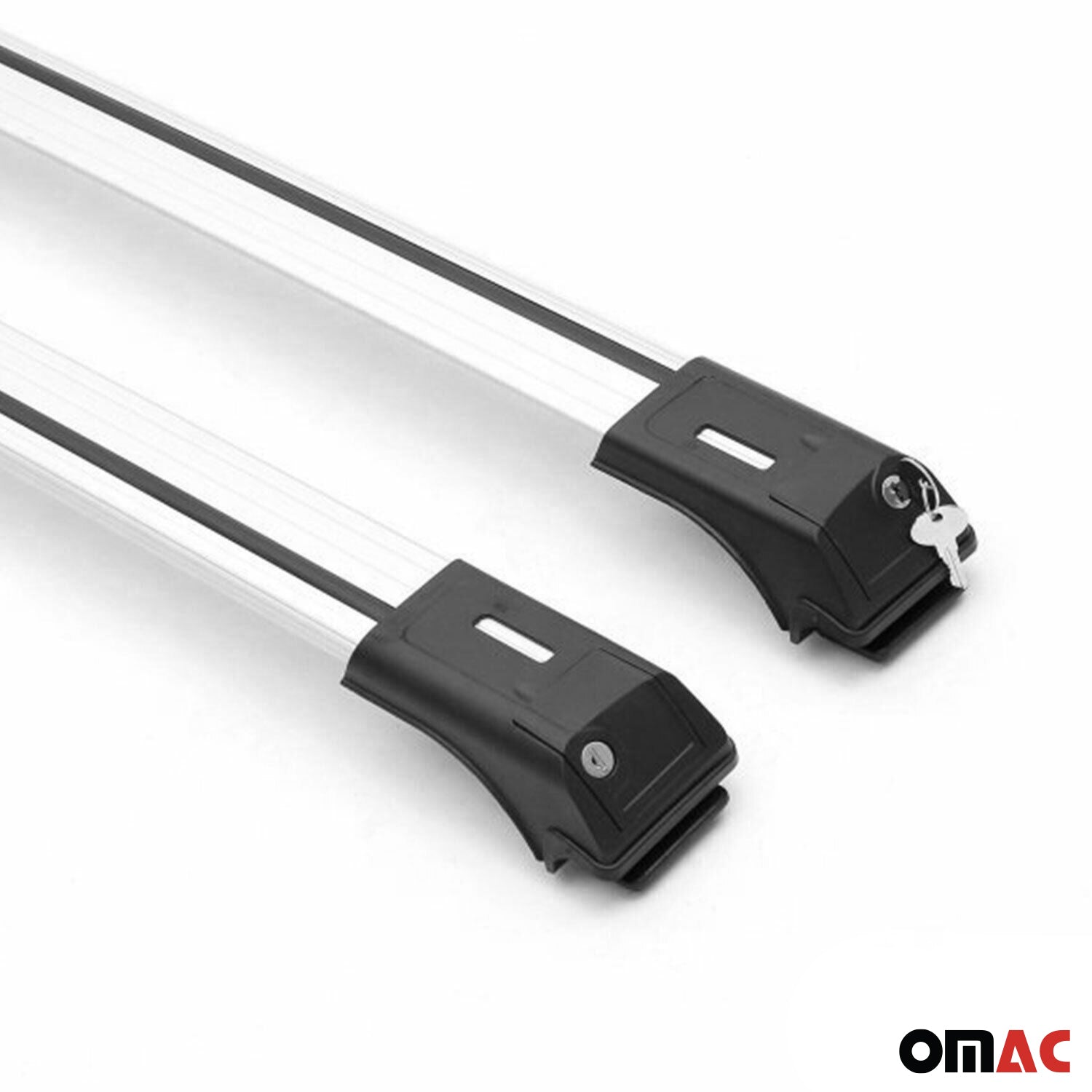 Aluminium Dachträger Gepäckträger für Fiat Panda 2012-2025 Silber 2tlg