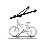Fahrradträger Dachfahrradträger bis 17kg Aluminium Schwarz Fahrradhalter