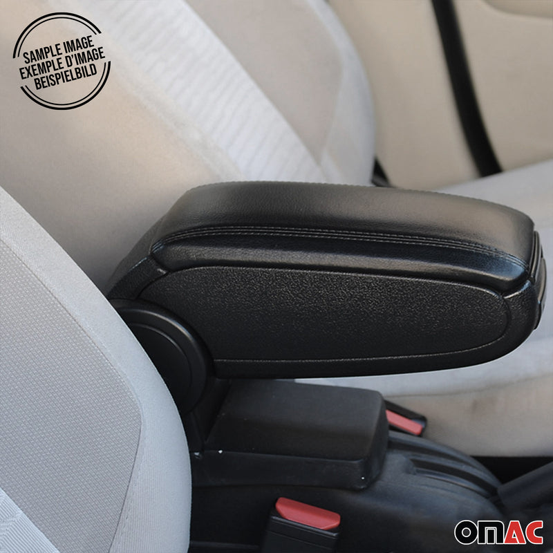 Mittelarmlehne Armlehne Mittelkonsole für Ford Focus 2015-2018 PU-Leder Beige