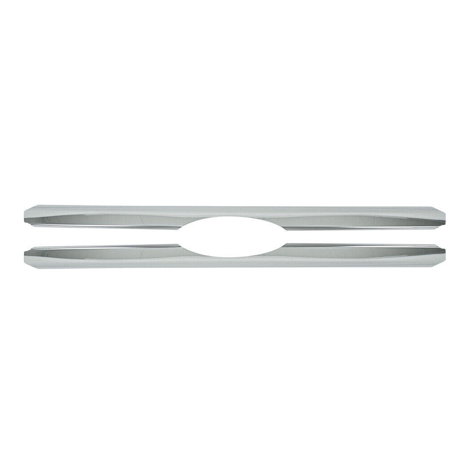 Kühlergrill Leisten Grillleisten für Ford Transit 2006-2014 Edelstahl Chrom 2x