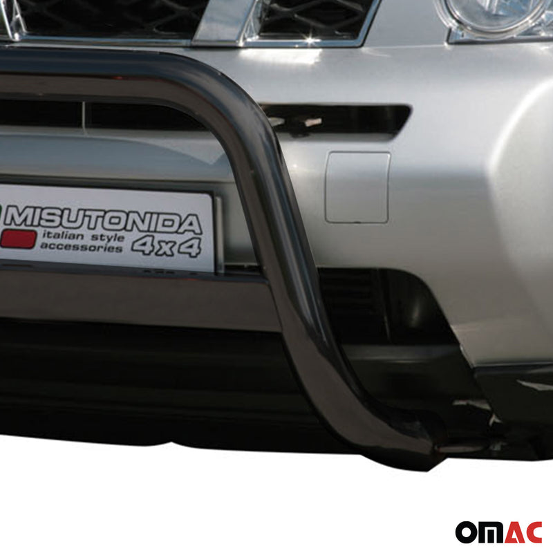 Frontbügel Frontschutzbügel für Nissan X-Trail 2007-2010 ø63mm Stahl Schwarz
