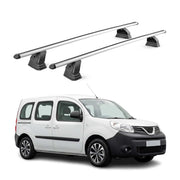 Alu Dachträger für Nissan NV250 2019-2021 TÜV T-Nut Abschließbar 2tlg Silber
