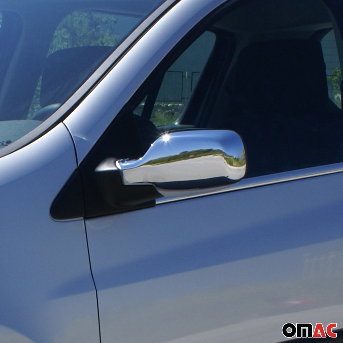 Spiegelkappen Spiegelabdeckung für Renault Clio 2005-2013 Edelstahl Chrom 2tlg