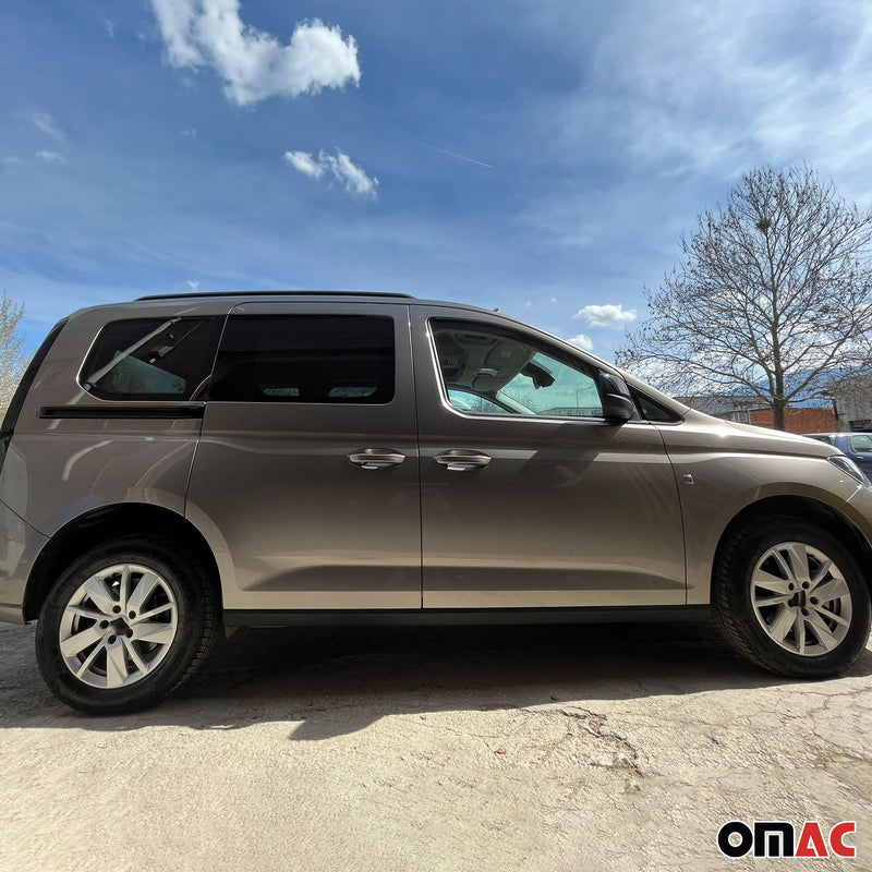 Seitenschweller Side Skirts für VW Caddy 5 2021-2025 Kunststoff L1 Schwarz 2 tlg