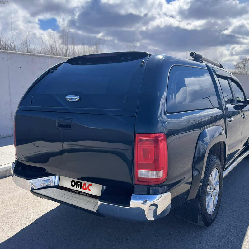 Ladekantenschutz Stoßstangenschutz für VW Amarok 2010-2025 Edelstahl Silber 1tlg